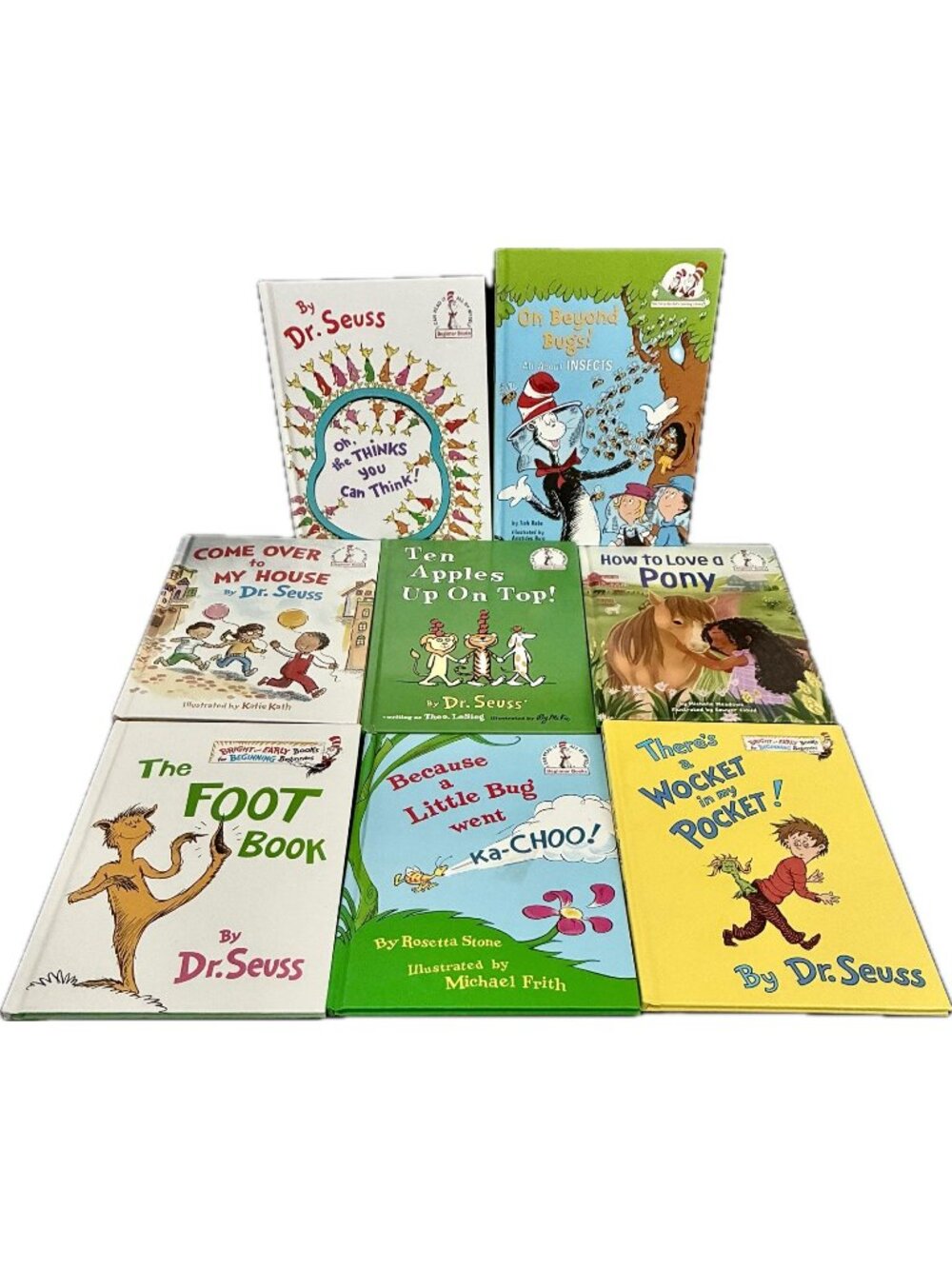 Dr. Seuss Beginner Books 8 Book Hardcover Bundle Lot NEW Kids Reading